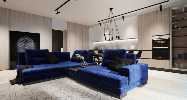 Диван Ermes в интерьере фото 5-1