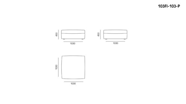 Диван FIO размеры фото 6