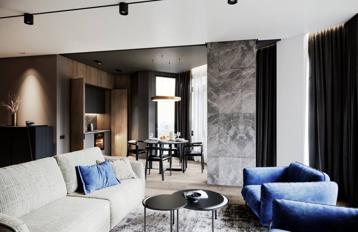 Canapea Moon în interior фото 5