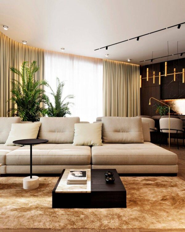 Canapea Ermes în interior фото 1