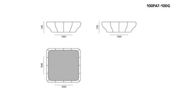 Стол Palio t размеры фото 2