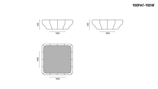 Стол Palio t размеры фото 3