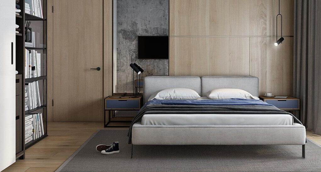 Кровать Vogue в интерьере фото 9