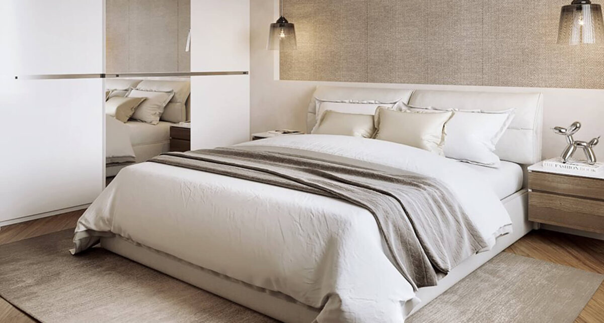 Кровать Limura в интерьере фото 8