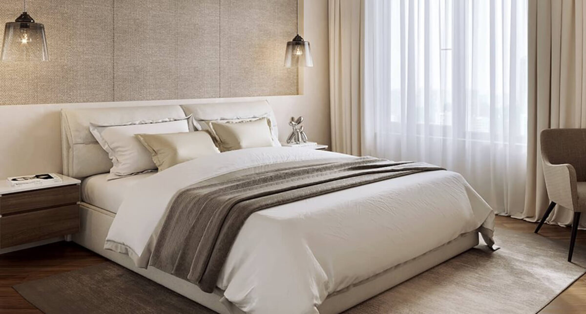 Кровать Limura в интерьере фото 17