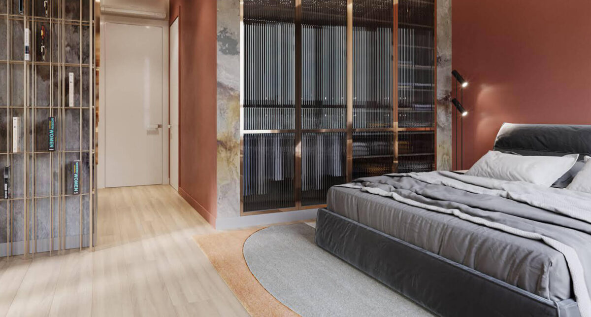 Кровать Limura в интерьере фото 22