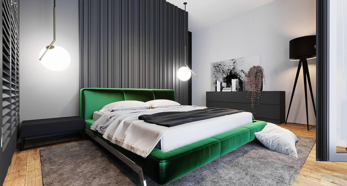 Кровать Eterna в интерьере фото 3