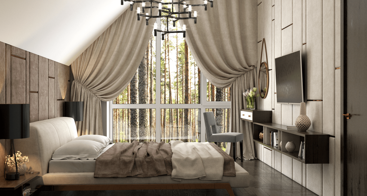 Кровать Eterna в интерьере фото 4