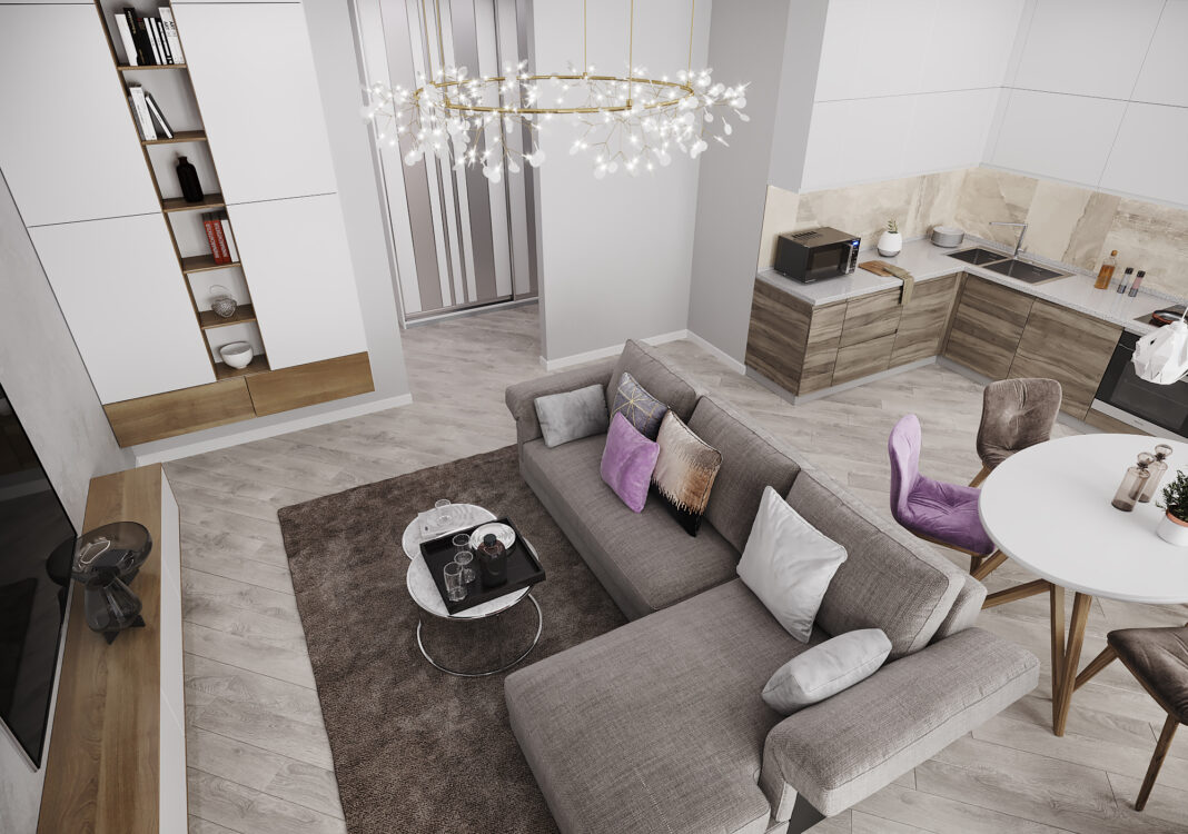 Диван Cliff в интерьере фото 1