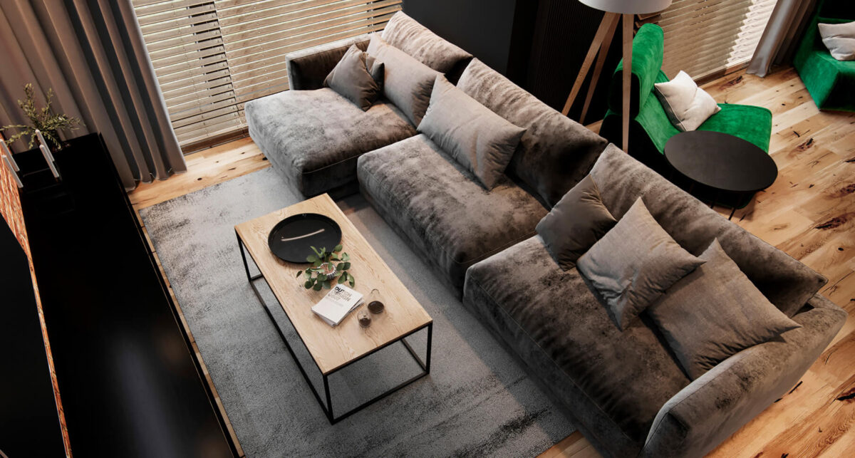 Canapea Katarina în interior фото 2