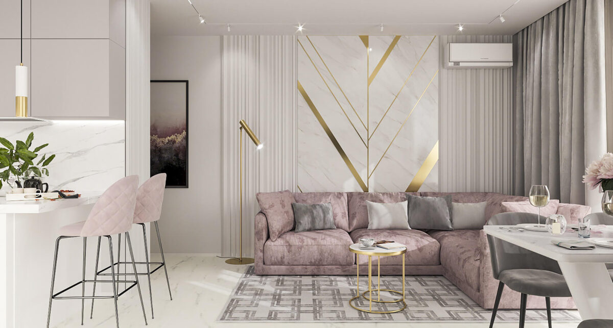 Canapea Katarina în interior фото 1