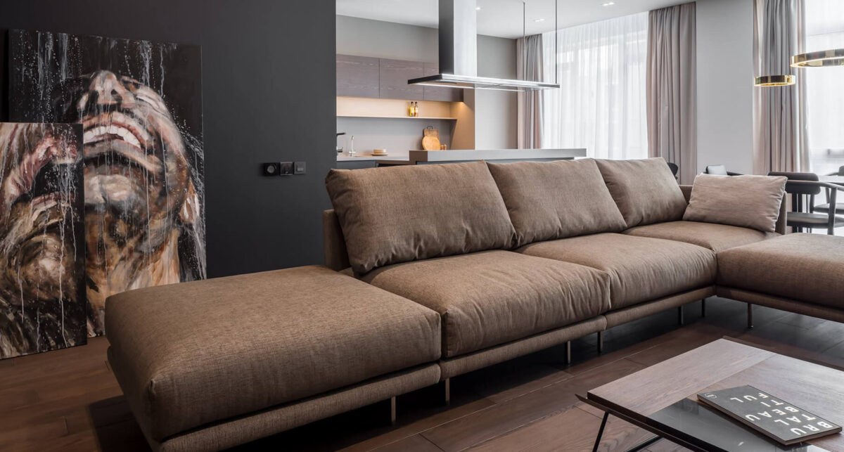 Canapea Alfinosa în interior фото 2