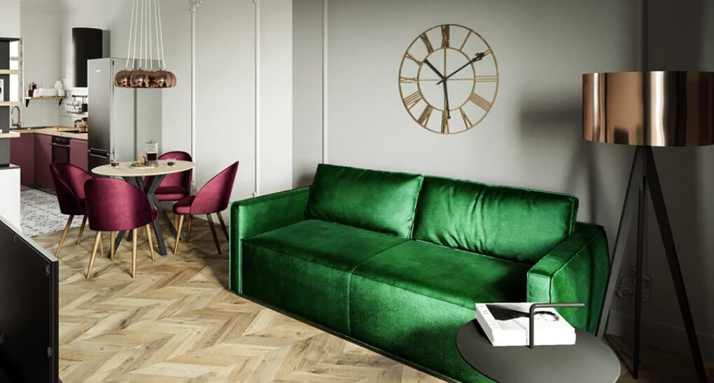 Canapea Esse în interior фото 1