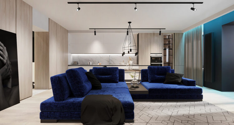 Canapea Ermes în interior фото 5-2