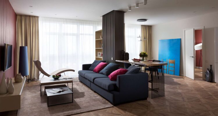 Canapea Ipsoni în interior фото 2-2