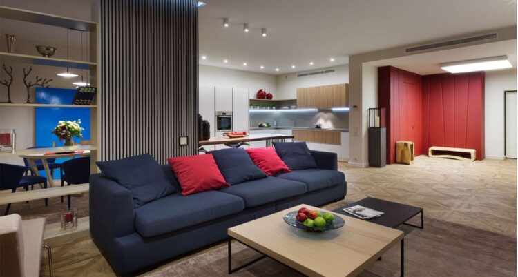 Canapea Ipsoni în interior фото 2-1