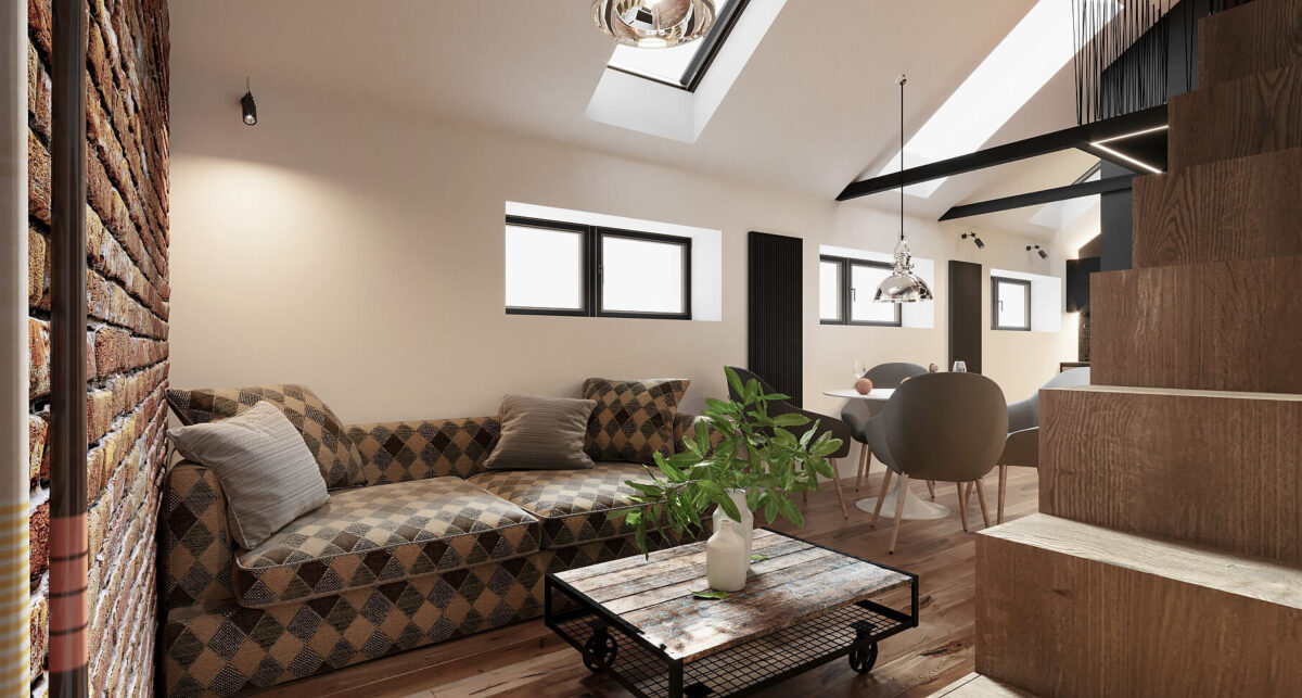 Canapea Ipsoni în interior фото 4