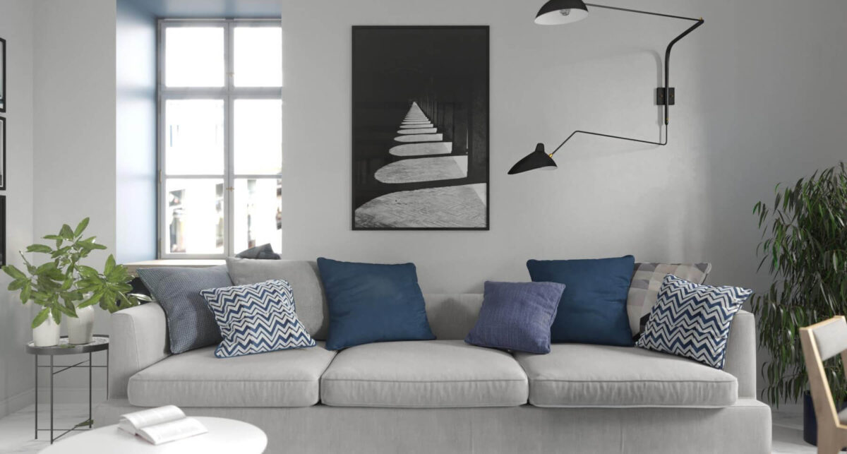 Canapea Ipsoni în interior фото 5