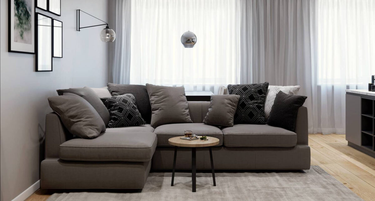 Canapea Ipsoni în interior фото 11