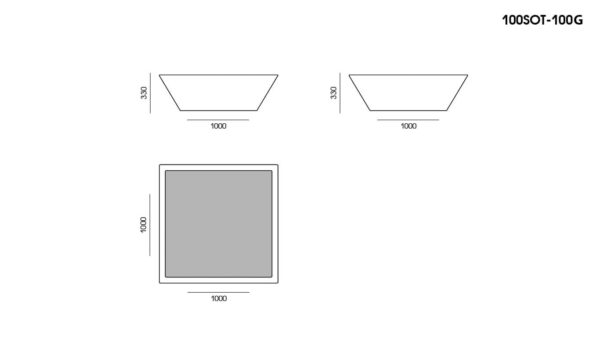 Masă Soho размеры фото 2